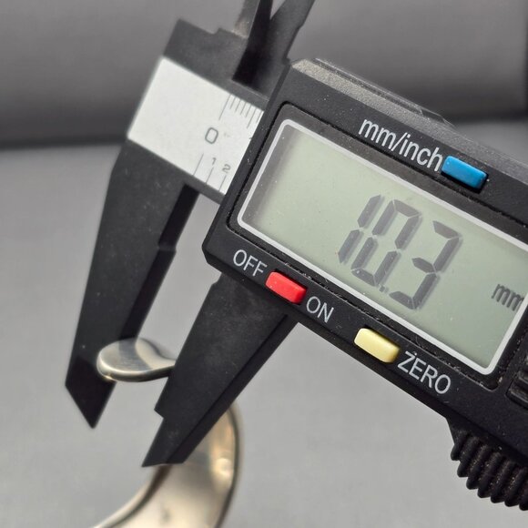 VTG Caravantes Sterling Silver Wave Cuff Bracelet 7" Signed C11 Mexico 1980s - Picture 7 of 10